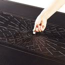 Aluminum 48-in Rectangular Propane Fire Table, Beads, Covers and Lid