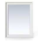 James Martin Addison 30" Mirror, Glossy White
