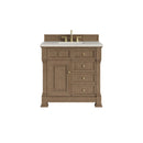 James Martin Brookfield 36" Single Bathroom Vanity, Pecan
