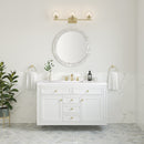 James Martin Chicago 48" Single Bathroom Vanity, Glossy White
