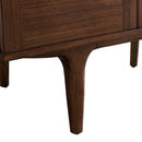 James Martin Amberly 48" Dual Mount Single Bathroom Vanity, Mid-Century Walnut