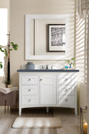 James Martin Palisades 48" Single Bathroom Vanity, Bright White