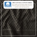 Cotton Diamond Waffle Weave Bath Towel Set - Grayson Collection by Great Bay Home