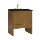 James Martin Hudson 30" Single Bathroom Vanity, Honey Oak
