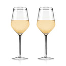 Raye Angled Crystal Chardonnay Glasses Set of 2