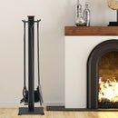 5 Pieces Fireplace Iron Fire Place Tool Set by LJGDeals