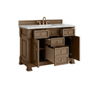 James Martin Brookfield 48" Single Bathroom Vanity, Pecan