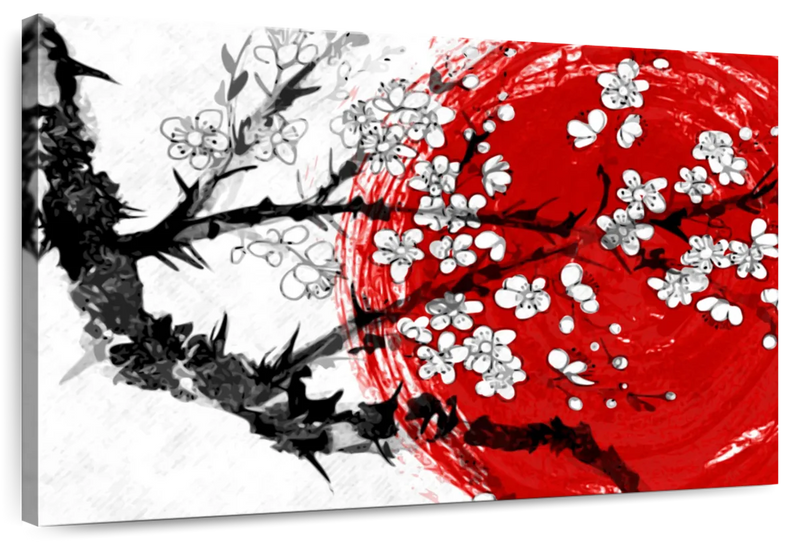 Japan Cherry Blossom Wall Art