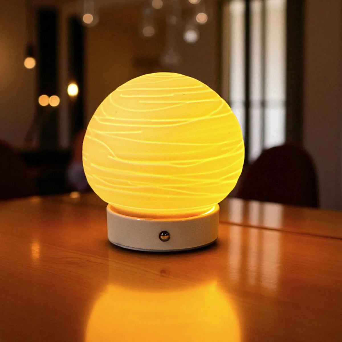 Ceramic Ball Rechargeable Lamp (Planet), photo 6 of 6