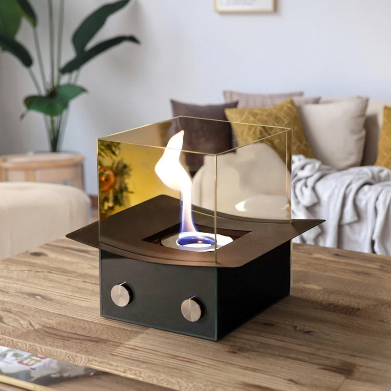 8" H Portable Tabletop Fireplace, photo 5 of 6