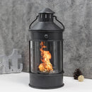 6" x16" Portable Elegant Desktop Fireplace Lantern by JHY DESIGN