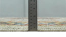 Wool Area Rug Hand Knotted Ivory Charcoal Rust - Modern Traditional by The Rug Decor