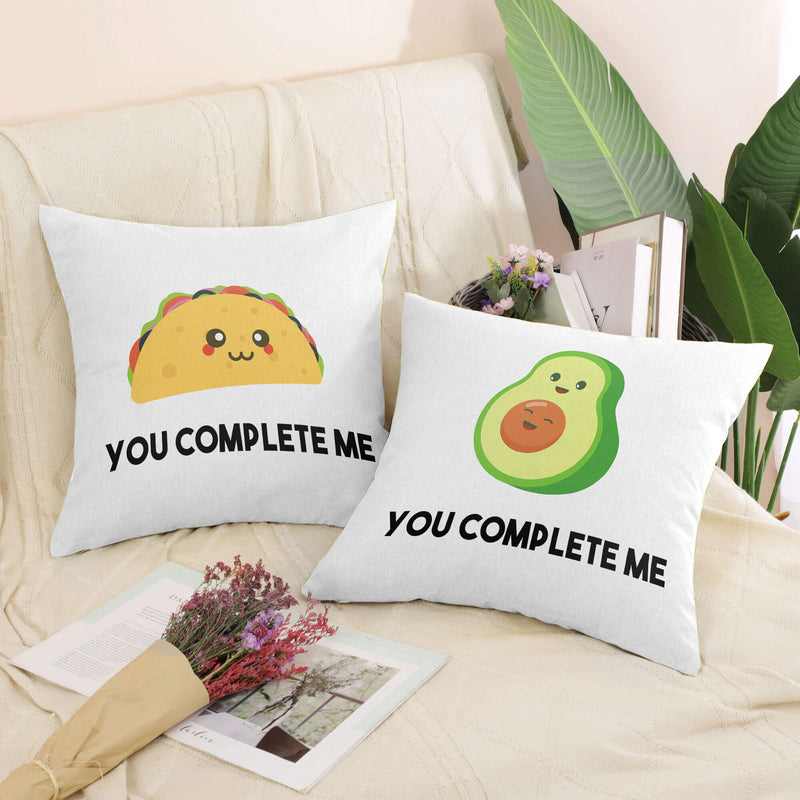 Taco and Avo Cushion