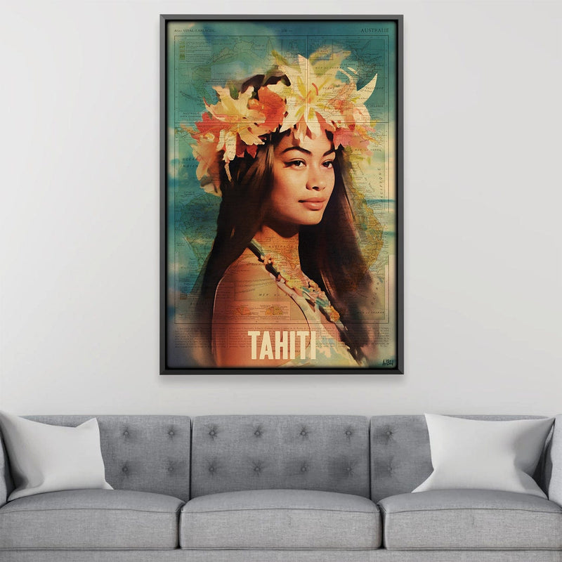 Tahiti Beauty Canvas