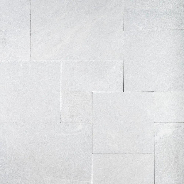 Tahoe Tumbled French Pattern Marble Pavers Various