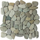 Taipei Green Natural Pebble Mosaics 12x12