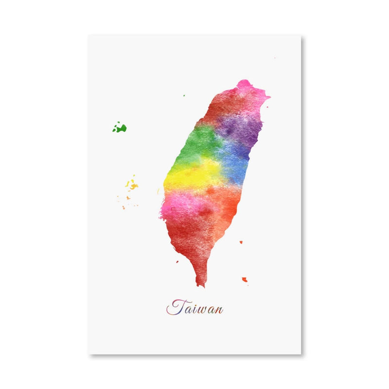 Taiwan Rainbow Canvas