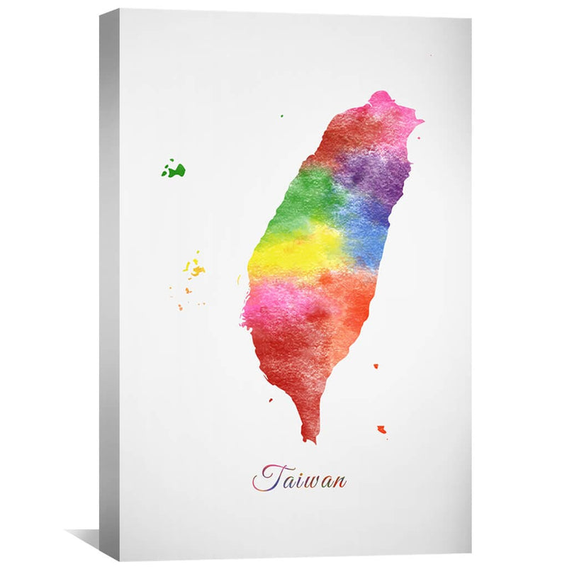 Taiwan Rainbow Canvas