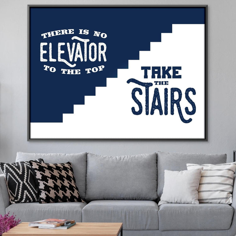 Take The Stairs Canvas