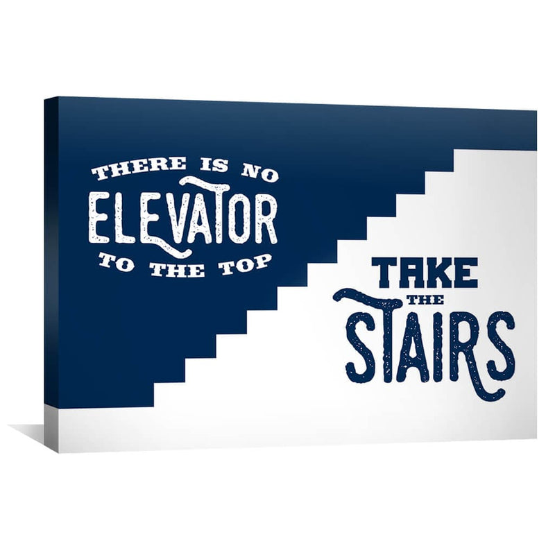 Take The Stairs Canvas