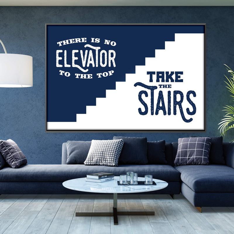 Take The Stairs Canvas