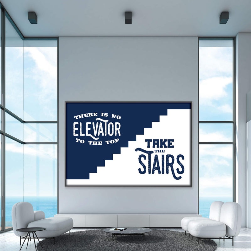 Take The Stairs Canvas