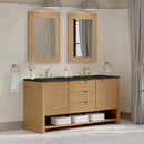 James Martin Solene 72" Double Bathroom Vanity, Seaside Oak