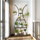 GobekUsa Tall Metal Plant Stand with 5 Tiers