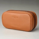 GobekUsa Cowhide Leather Pipe Bag Holder for 3 Pipes