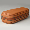 GobekUsa Cowhide Leather Pipe Bag Holder for 3 Pipes