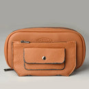 GobekUsa Cowhide Leather Pipe Bag Holder for 3 Pipes