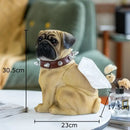 GobekUsa Bulldog Tissue Box: Cute Dog Shape Coffee Table Decoration