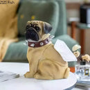 GobekUsa Bulldog Tissue Box: Cute Dog Shape Coffee Table Decoration