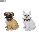 GobekUsa Bulldog Tissue Box: Cute Dog Shape Coffee Table Decoration