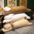 GobekUsa Dog Side Sleeper Body Pillow - Soft & Fluffy Leg Support - Cute Rabbit Design