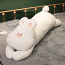 GobekUsa Dog Side Sleeper Body Pillow - Soft & Fluffy Leg Support - Cute Rabbit Design