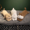 GobekUsa Dog Side Sleeper Body Pillow - Soft & Fluffy Leg Support - Cute Rabbit Design