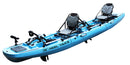 14.3ft Rogue Tandem or Solo Modular Propeller Drive Pedal Fishing Kayak | 550lbs Capacity | 3 Piece