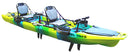 13.8ft  Rocket Fin Drive Tandem & Solo Modular Fishing Kayak | Fin Drive | 550lbs Capacity | 3 Piece