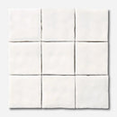 Tangier, Cotton Matte Ceramic Tiles 4x4