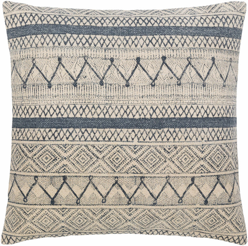 Tariji Monochrome Patterned Throw Pillow