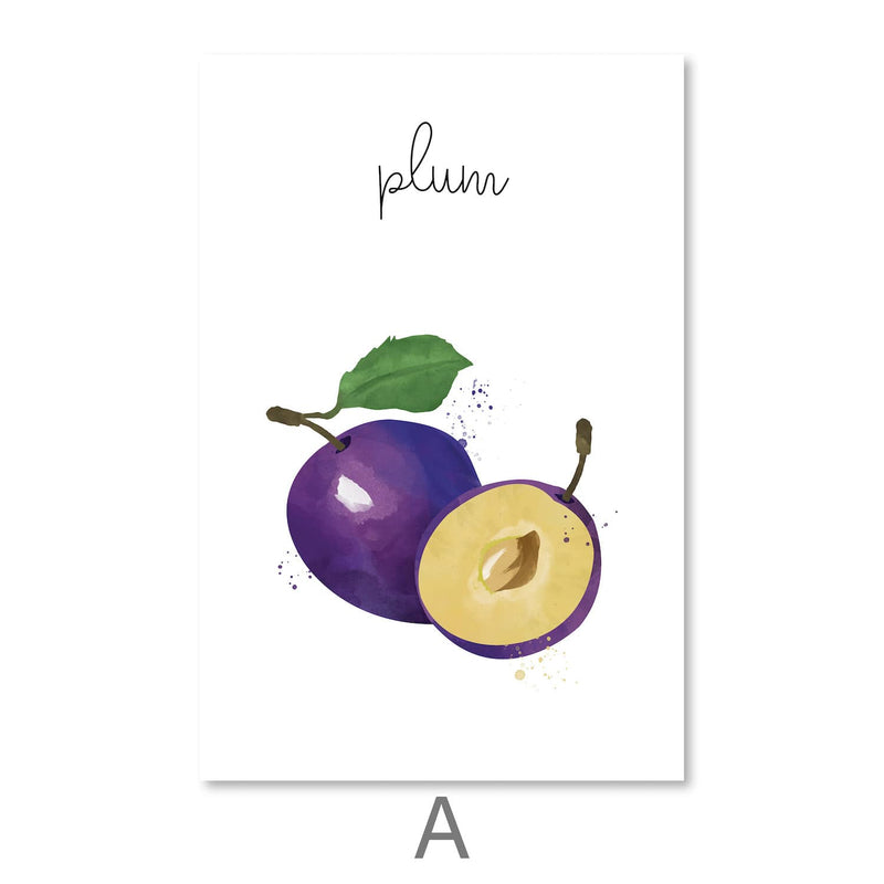 Tasteful Fruits Canvas