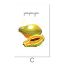 Tasteful Fruits Canvas