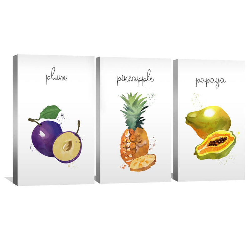 Tasteful Fruits Canvas