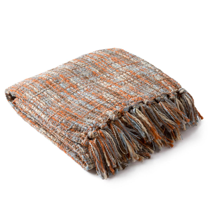 Fraham Burnt Orange Throw