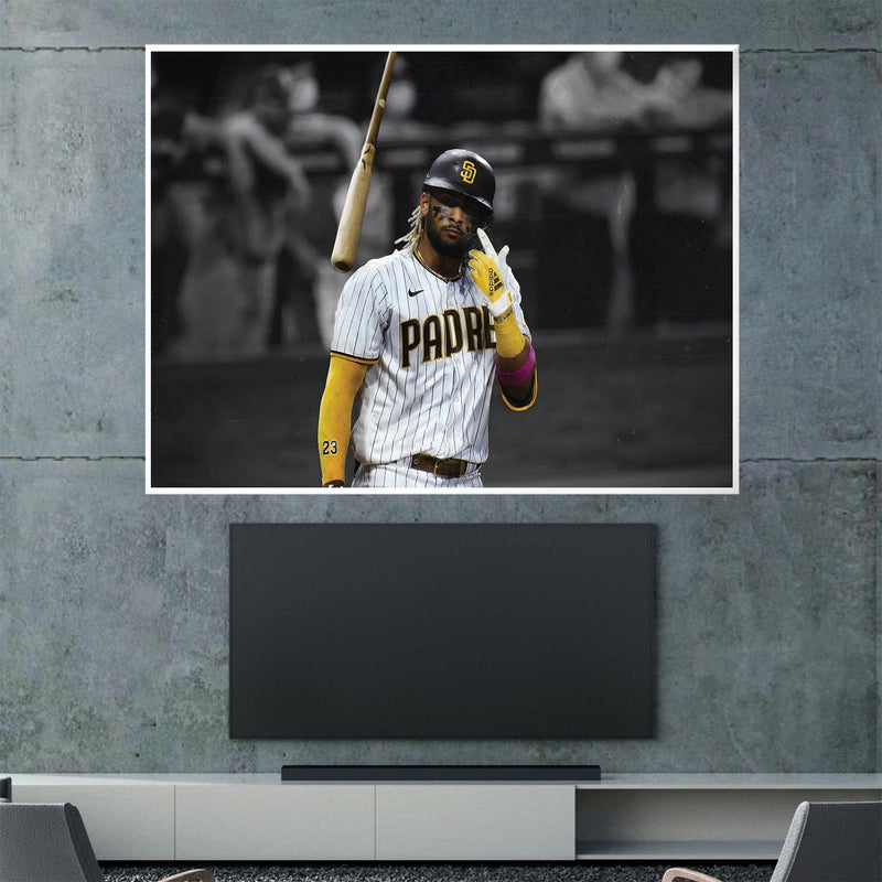 Tatis Bat Flip Canvas