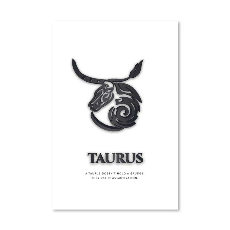 Taurus - White Canvas