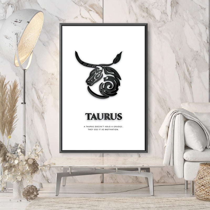 Taurus - White Canvas