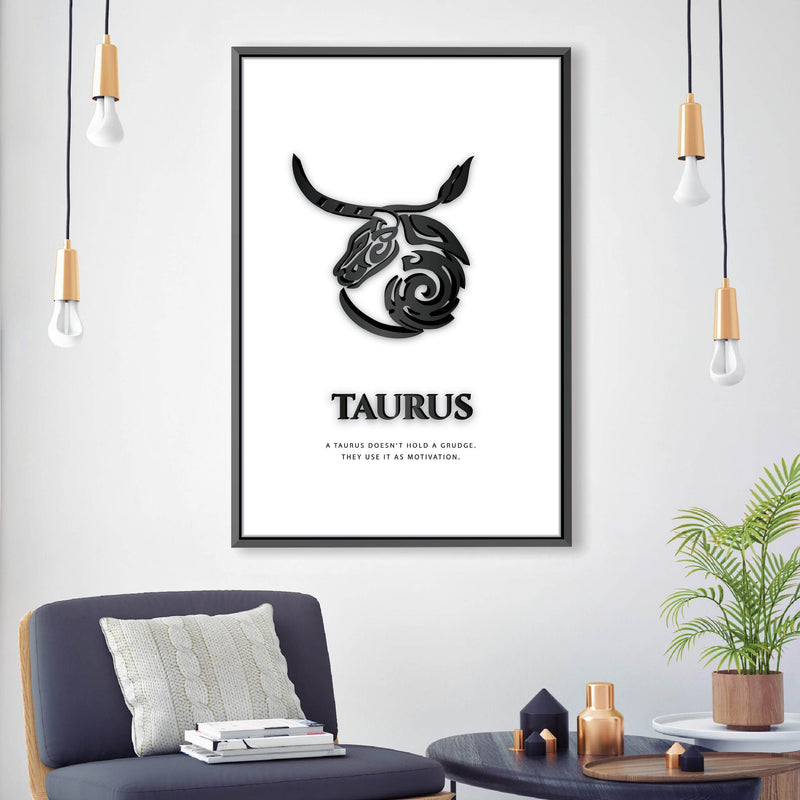 Taurus - White Canvas