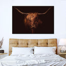Handsome Highland Cow Wall Art